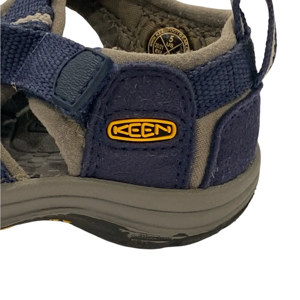 Keen Navy Blue Baby Water Shoes - Size 5 - Like New
